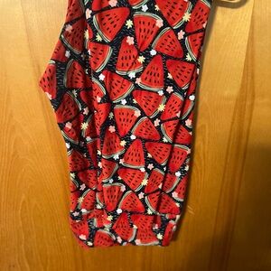 Watermelon Print Leggings